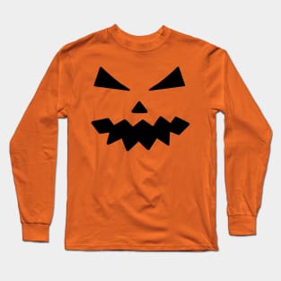 Evil Pumpkin Carving Long Sleeve T-Shirt